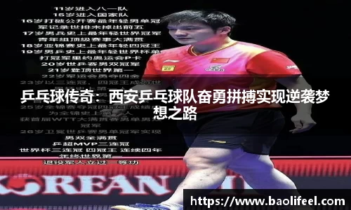 乒乓球传奇：西安乒乓球队奋勇拼搏实现逆袭梦想之路