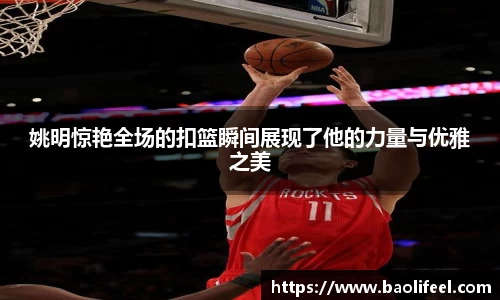 姚明惊艳全场的扣篮瞬间展现了他的力量与优雅之美